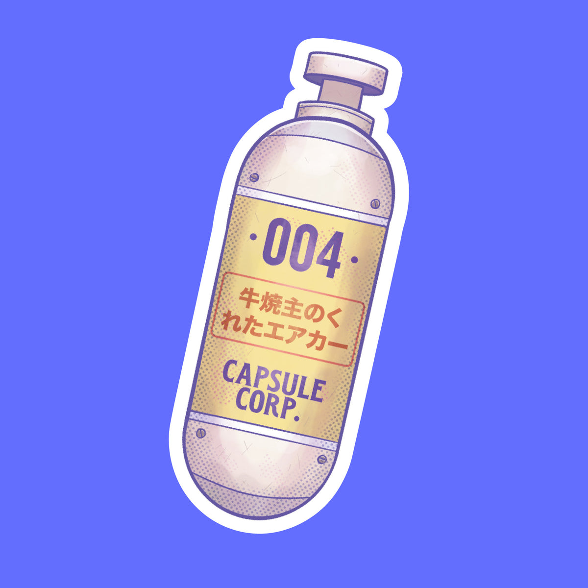 Capsule sticker