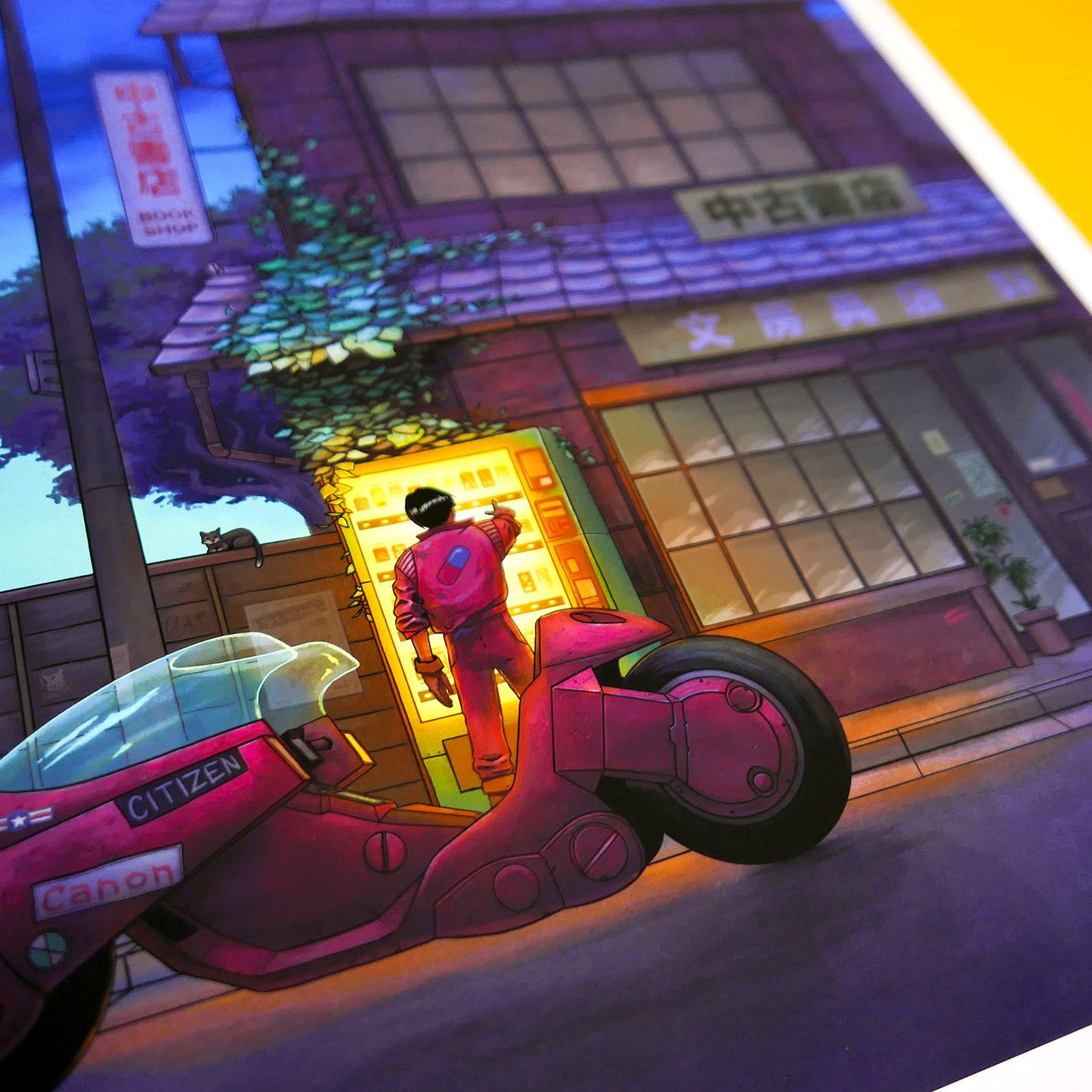 "Kaneda" poster & stickers