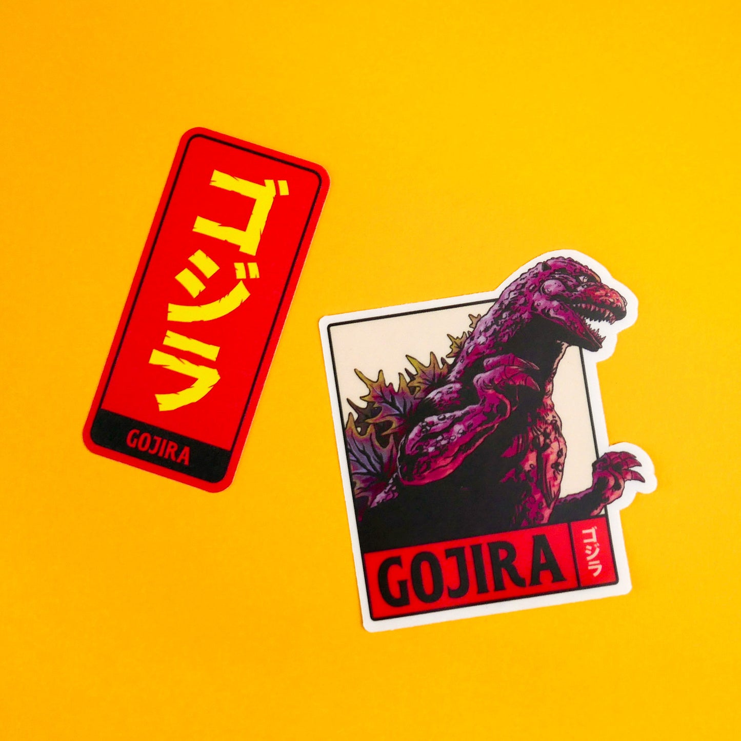 "Gojira" poster & stickers